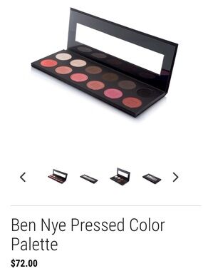 Ben Nye Eyeshadow Palette — Pink, Coral & Brown Tones